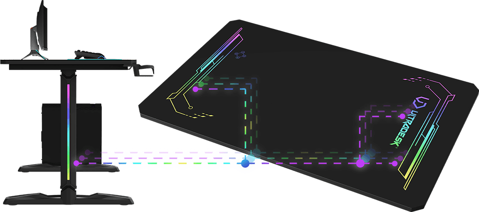 Prismatic RGB podsvietenie